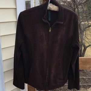 Ralph Lauren zip up cardigan